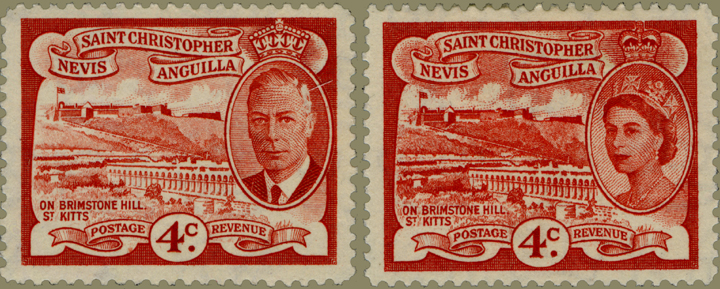 1952 and 1954 Definitives