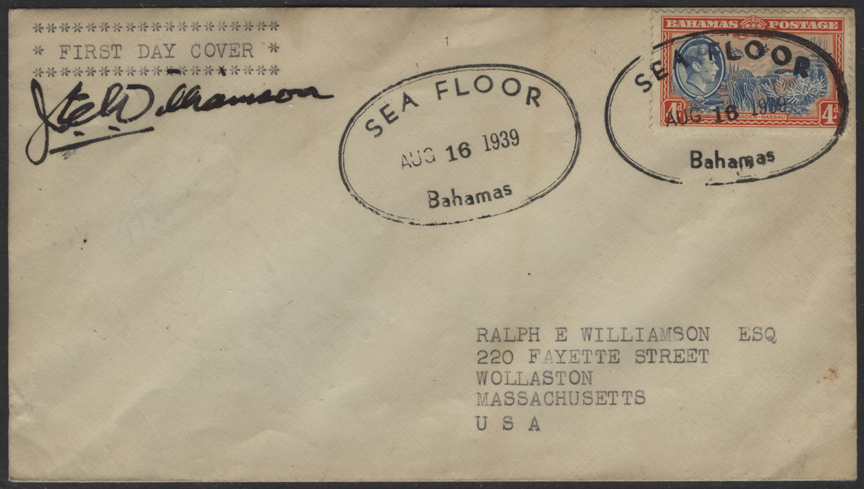 Sea Floor Post Office Cover