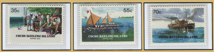 75th Anniversary of Cocos (Keeling) Islands Barrel Mail