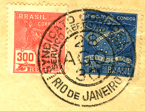 Brazilian and Condor A.S. Stamp