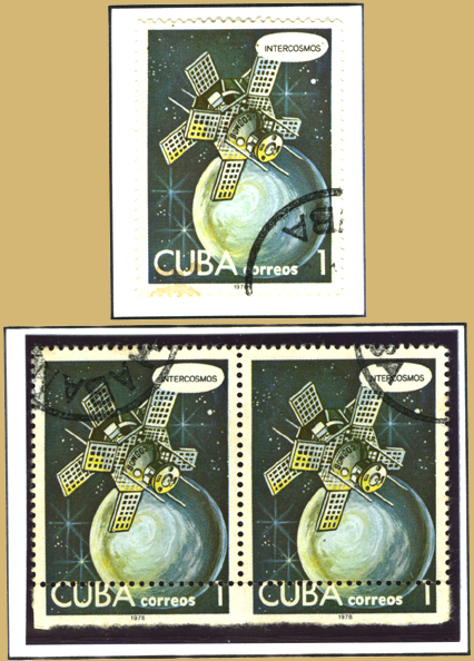 Perforation Error on Cosmonaut's Day Issue of 1978