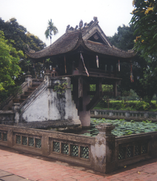 Chua Mot Cot or the One Pillar Pagoda