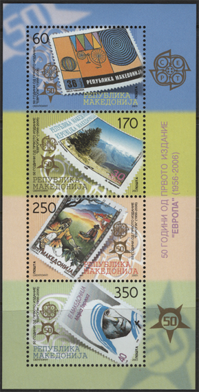 50th Anniversary of EUROPA Stamps Souvenir Sheet