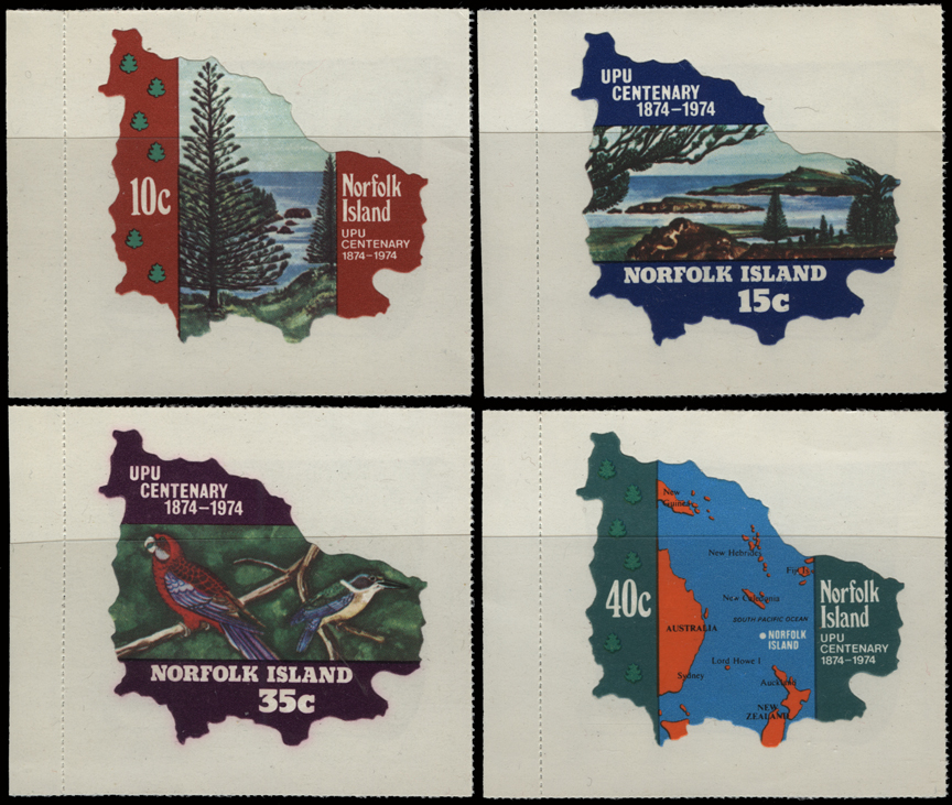 Norfolk Island U.P.U. Centenary Stamps