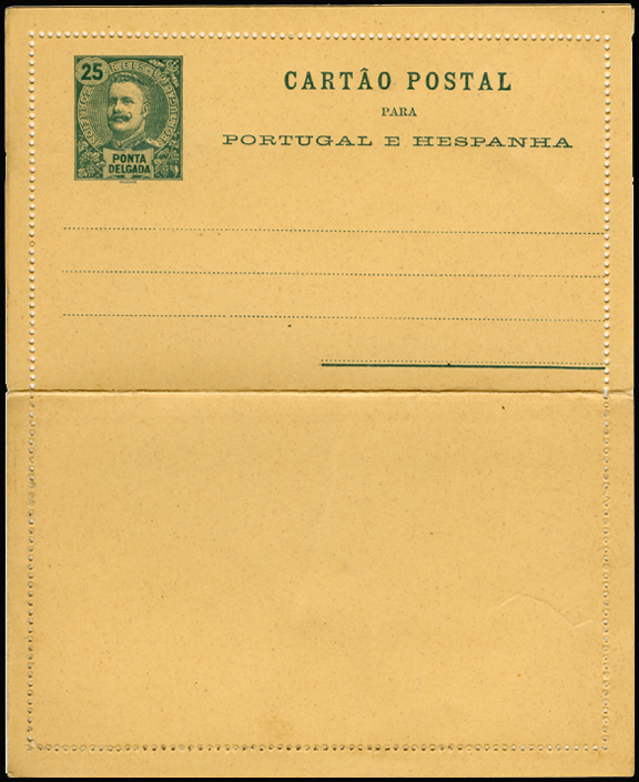 Post Card with King Carlos Definitive Design