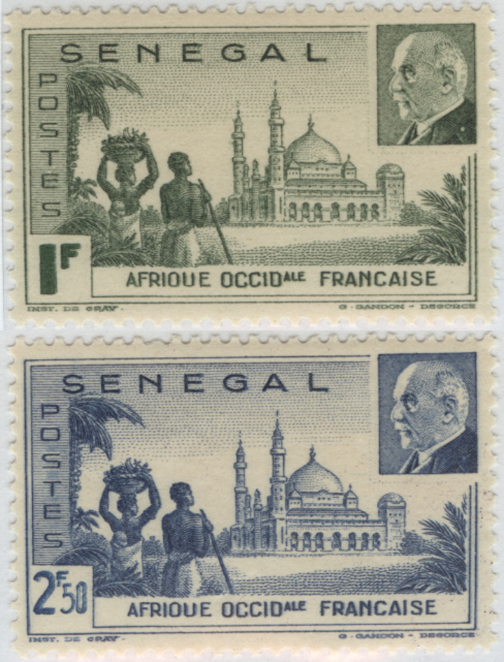 Mosque of Diourbel on Vichy Issue of 1941