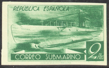 Submarine Mail Stamp