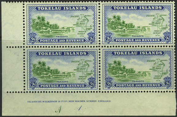First tokelau Stamps - Fakaofo