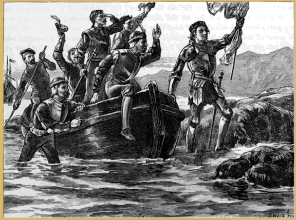 The Landing of Columbus at Trinidad